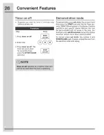 Preview for 26 page of Electrolux EI27MO45GSA Use & Care Manual