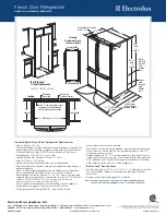 Предварительный просмотр 2 страницы Electrolux EI28BS36IS Product Specifications