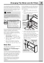 Предварительный просмотр 35 страницы Electrolux ei28bs55is1 Use And Care Manual