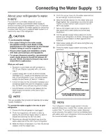 Preview for 13 page of Electrolux EI28BS56IW - 27.8 cu. Ft. Refrigerator Use And Care Manual