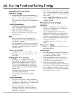 Preview for 26 page of Electrolux EI28BS56IW - 27.8 cu. Ft. Refrigerator Use And Care Manual