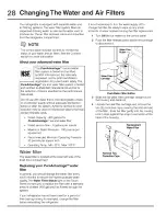 Preview for 28 page of Electrolux EI28BS56IW - 27.8 cu. Ft. Refrigerator Use And Care Manual