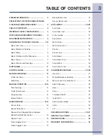 Preview for 3 page of Electrolux EI30BM55H B Use & Care Manual