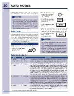 Preview for 20 page of Electrolux EI30BM55H B Use & Care Manual