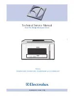 Electrolux EI30BM55HB - 30" Microwave Oven Technical & Service Manual preview