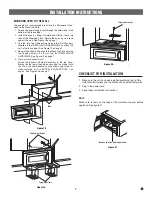 Предварительный просмотр 7 страницы Electrolux EI30BM55HS - Microwave Installation Instructions Manual