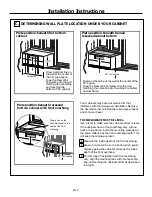 Preview for 7 page of Electrolux EI30BM60MS Installation Instructions Manual