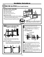 Preview for 20 page of Electrolux EI30BM60MS Installation Instructions Manual