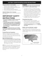 Preview for 4 page of Electrolux EI30EC45KB1 Installation Instructions Manual