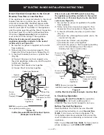 Предварительный просмотр 7 страницы Electrolux EI30EF45QS Installation Instructions Manual