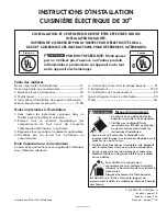 Предварительный просмотр 17 страницы Electrolux EI30EF45QS Installation Instructions Manual