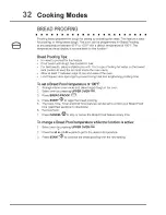 Preview for 32 page of Electrolux EI30ES55JSC Use & Care Manual