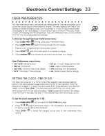 Preview for 33 page of Electrolux EI30ES55JSC Use & Care Manual