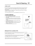 Preview for 43 page of Electrolux EI30ES55JSC Use & Care Manual