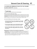 Preview for 45 page of Electrolux EI30ES55JSC Use & Care Manual