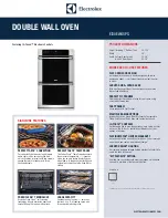 Electrolux EI30EW45PS Dimension Manual preview