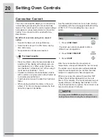 Preview for 20 page of Electrolux EI30GF45QS Use And Care Manual