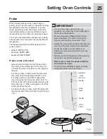 Preview for 25 page of Electrolux EI30GF45QS Use And Care Manual