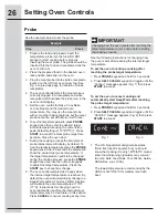 Preview for 26 page of Electrolux EI30GF45QS Use And Care Manual