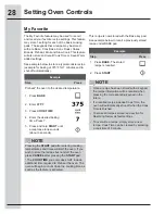 Preview for 28 page of Electrolux EI30GF45QS Use And Care Manual