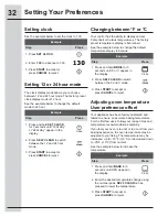 Preview for 32 page of Electrolux EI30GF45QS Use And Care Manual