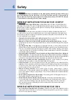 Preview for 6 page of Electrolux EI30GS55L Use And Care Manual