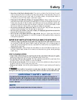 Preview for 7 page of Electrolux EI30GS55L Use And Care Manual