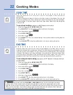 Preview for 22 page of Electrolux EI30GS55L Use And Care Manual