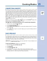 Preview for 25 page of Electrolux EI30GS55L Use And Care Manual