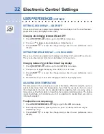 Preview for 32 page of Electrolux EI30GS55L Use And Care Manual