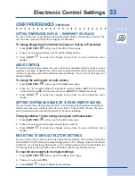 Preview for 33 page of Electrolux EI30GS55L Use And Care Manual