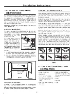 Preview for 2 page of Electrolux EI30MH55GZ - 2.1 cu. ft. Microwave Oven Installation Instructions Manual