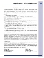 Preview for 41 page of Electrolux EI30SM35QS Use And Care Manual