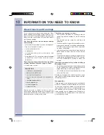 Preview for 10 page of Electrolux EI30SM55JS Use And Care Manual