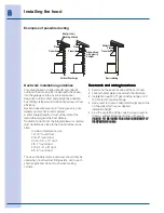 Предварительный просмотр 8 страницы Electrolux EI30WC55GS Installation, Use & Care Manual