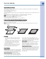 Предварительный просмотр 19 страницы Electrolux EI30WC55GS Installation, Use & Care Manual