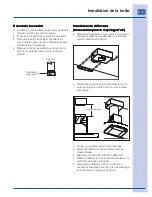 Предварительный просмотр 13 страницы Electrolux EI30WC60GS (French) Manual D’Installation, Utilisation Et D’Entretien