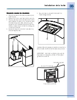 Предварительный просмотр 15 страницы Electrolux EI30WC60GS (French) Manual D’Installation, Utilisation Et D’Entretien