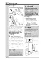 Предварительный просмотр 6 страницы Electrolux EI32AF80QSA Use And Care Manual