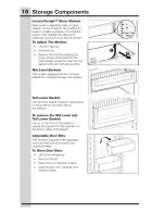 Предварительный просмотр 16 страницы Electrolux EI32AF80QSA Use And Care Manual