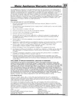 Preview for 23 page of Electrolux EI32AF80QSA Use And Care Manual