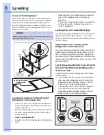 Preview for 8 page of Electrolux EI32AR65JS Use And Care Manual