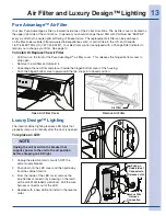 Preview for 13 page of Electrolux EI32AR65JS Use And Care Manual