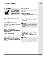 Preview for 11 page of Electrolux EIDW1805KS Use And Care Manual