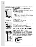 Preview for 12 page of Electrolux EIDW1805KS Use And Care Manual