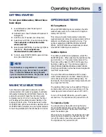 Preview for 5 page of Electrolux EIDW5705PB Use And Care Manual