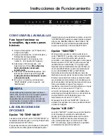 Preview for 23 page of Electrolux EIDW5705PB Use And Care Manual