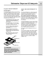 Preview for 11 page of Electrolux EIDW5905 Use & Care Manual