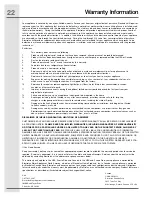 Preview for 22 page of Electrolux EIDW5905 Use & Care Manual