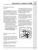 Preview for 31 page of Electrolux EIDW5905 Use & Care Manual